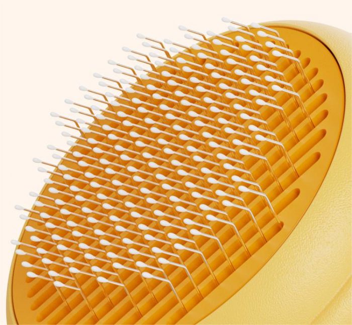 Self Cleaning Comb Grooming