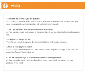 FAQ