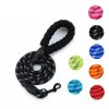 OEM Wholesale Reflective Round Rope Nylon Braided Leash For Dogs